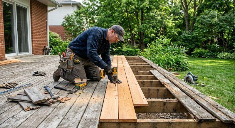 Cedar Deck Refinishing Service